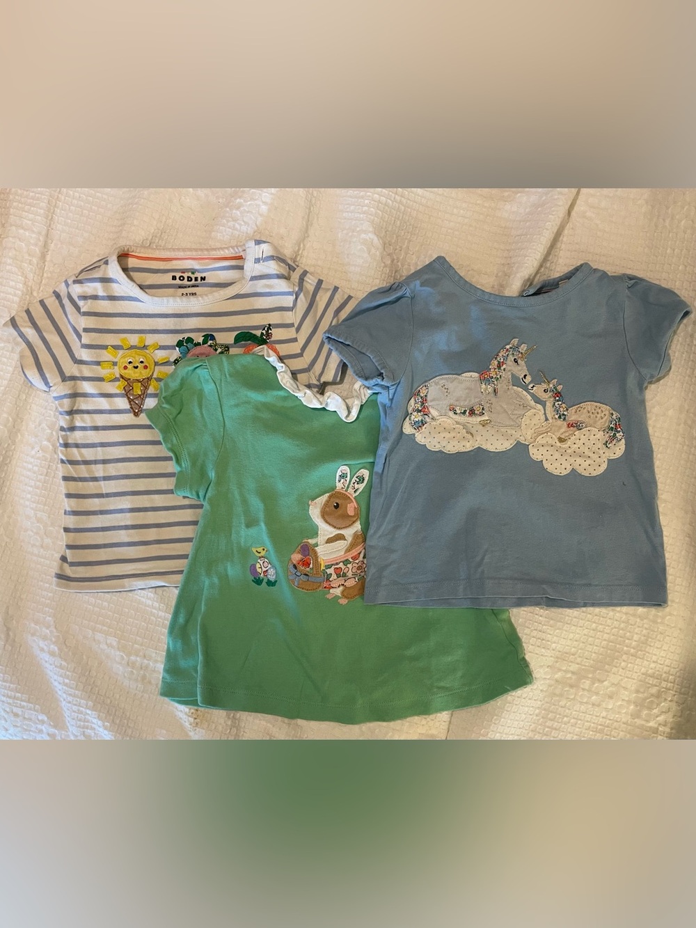 Bundle of 2-3T Boden short sleeve t shirts
